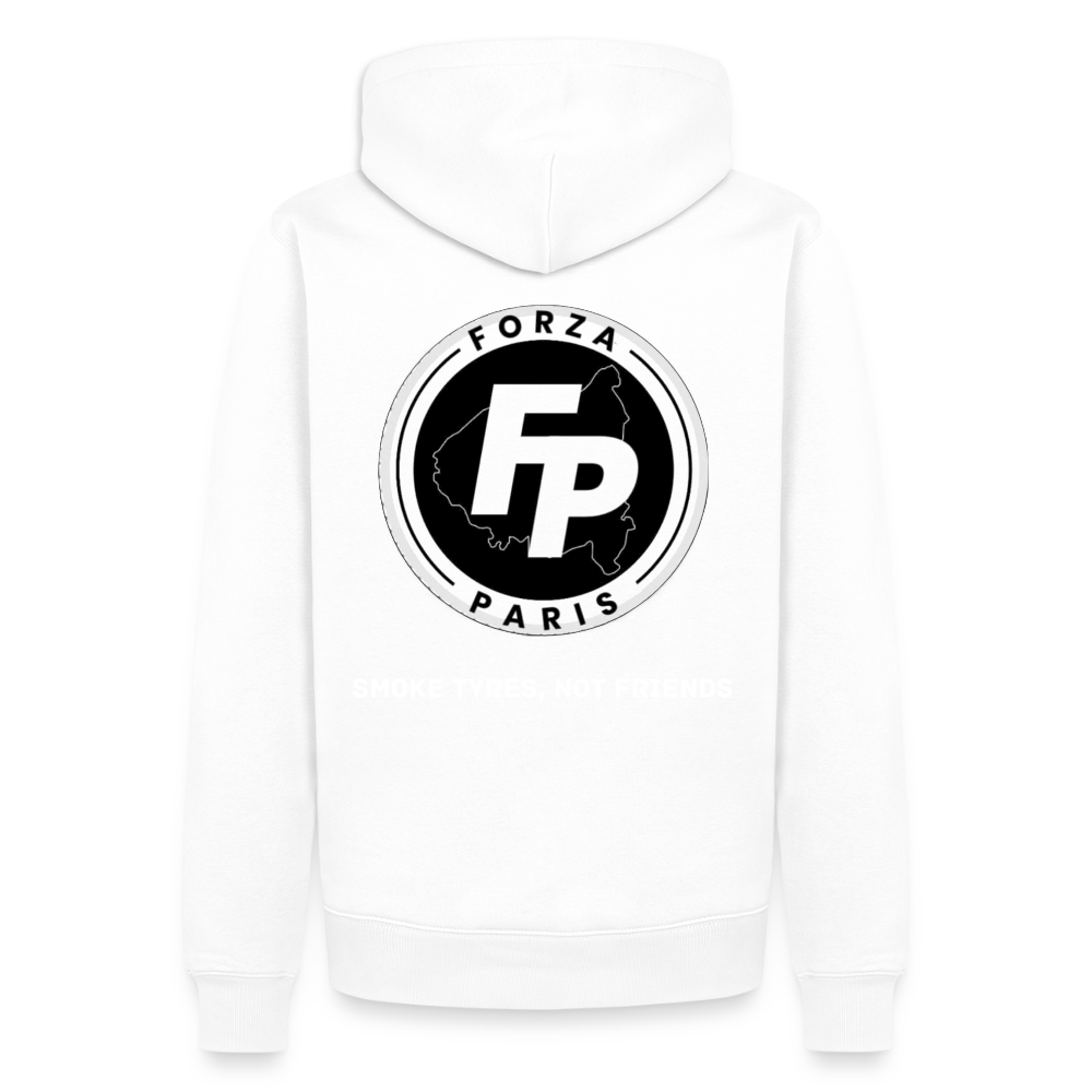 Sweat-shirt à capuche Premium pour hommes - white