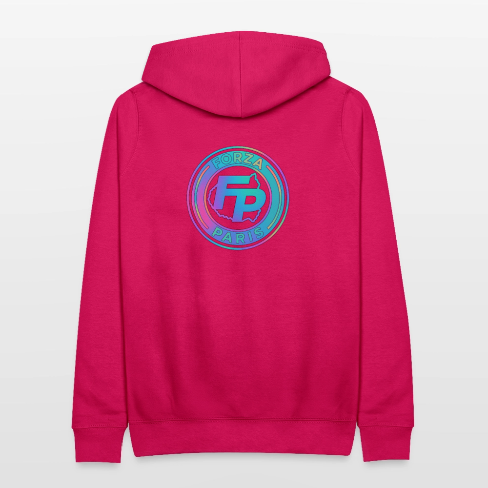 Sweat à capuche Femme - rubis