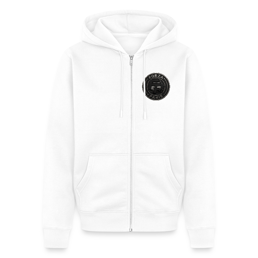 Veste à capuche Premium Homme - blanc