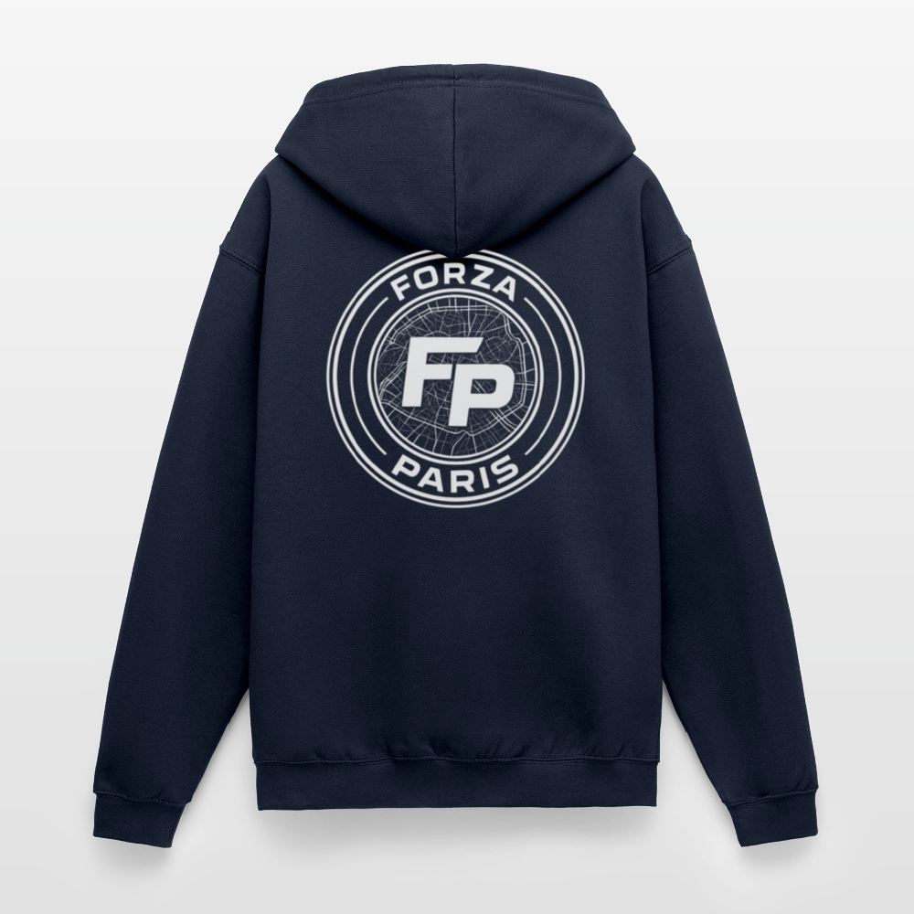 Veste à capuche unisexe - marine