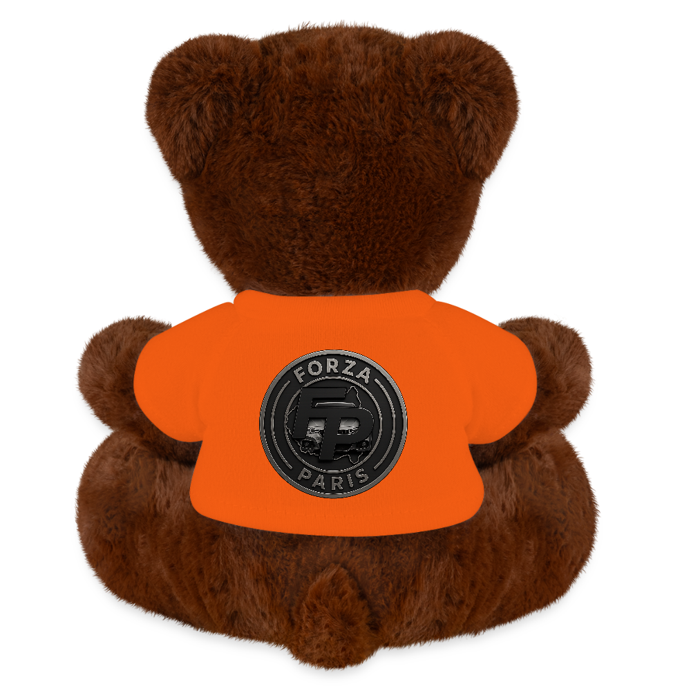 Nounours RecycelBär® marron - orange doré
