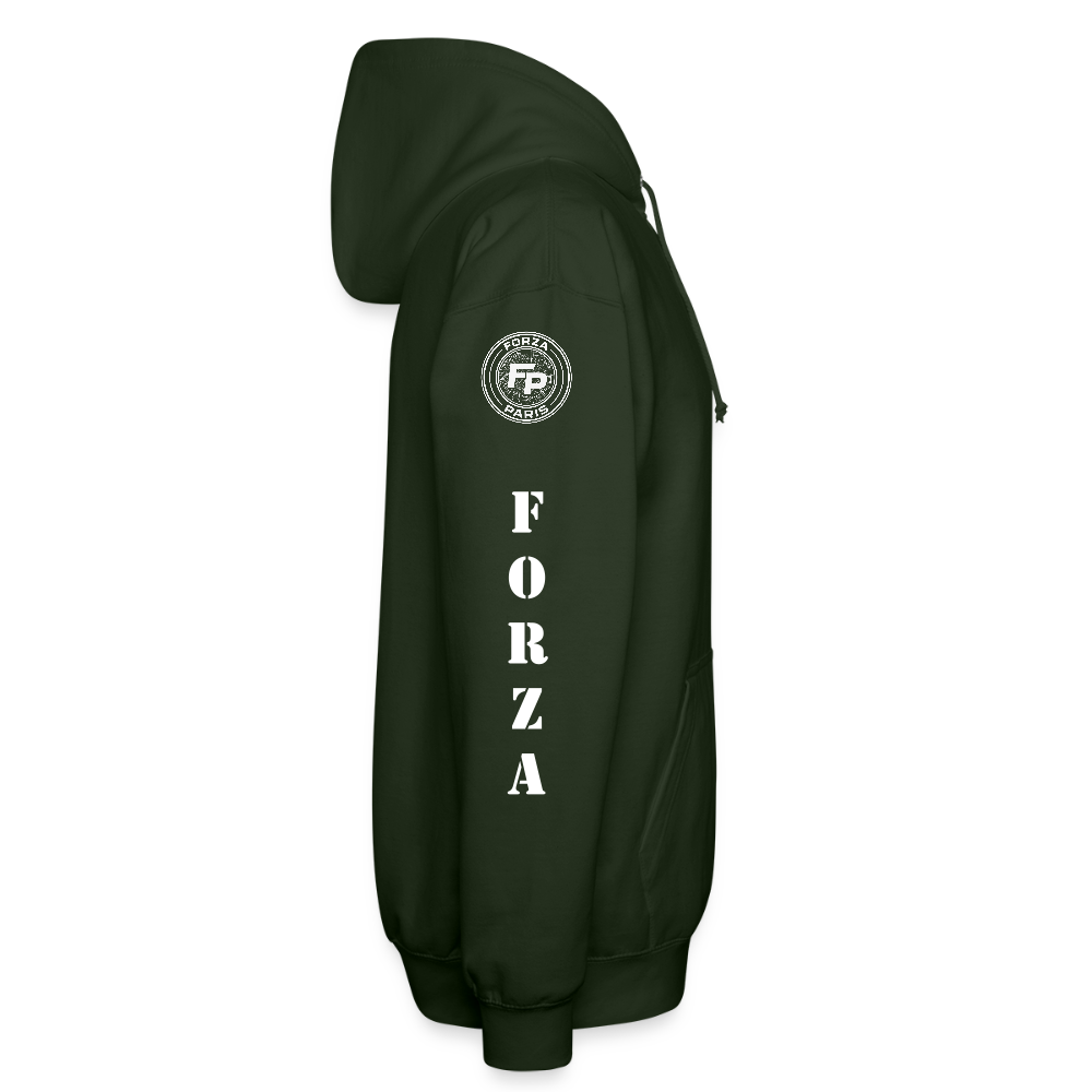 Veste à capuche unisexe - vert forêt