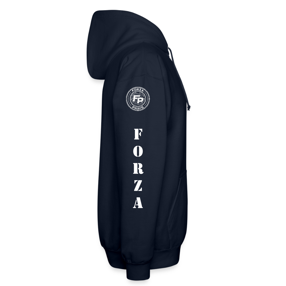 Veste à capuche unisexe - marine