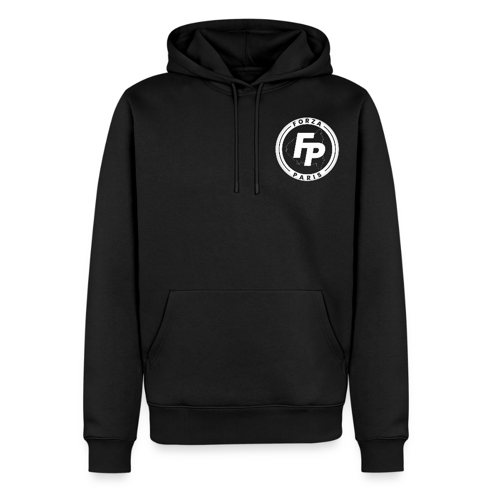 Sweat-shirt à capuche Premium pour hommes - black