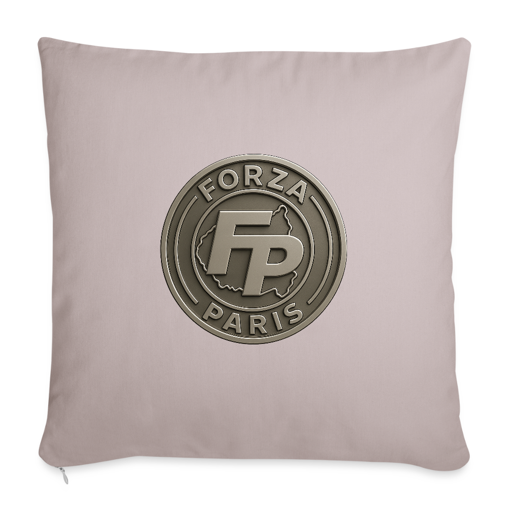 Housse de coussin décorative 45 x 45 cm - taupe clair