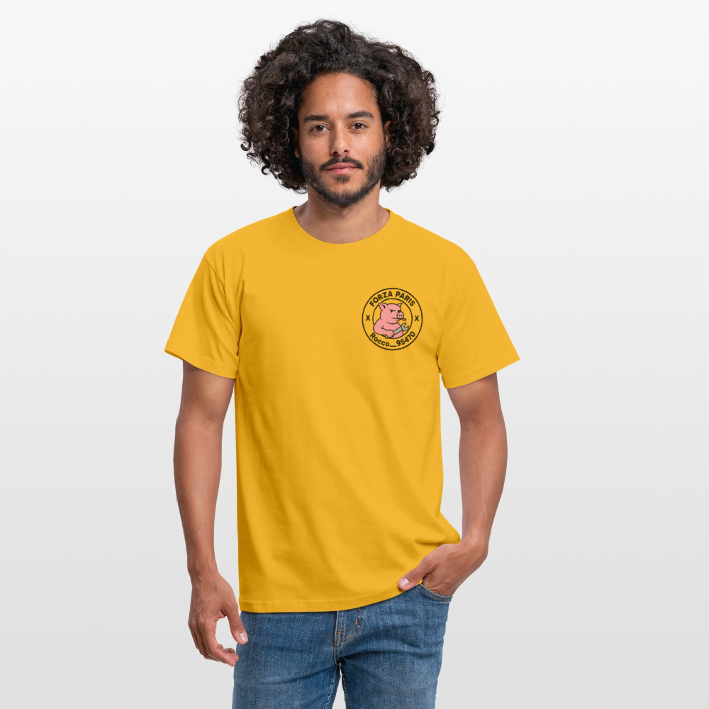 T-shirt Homme - jaune