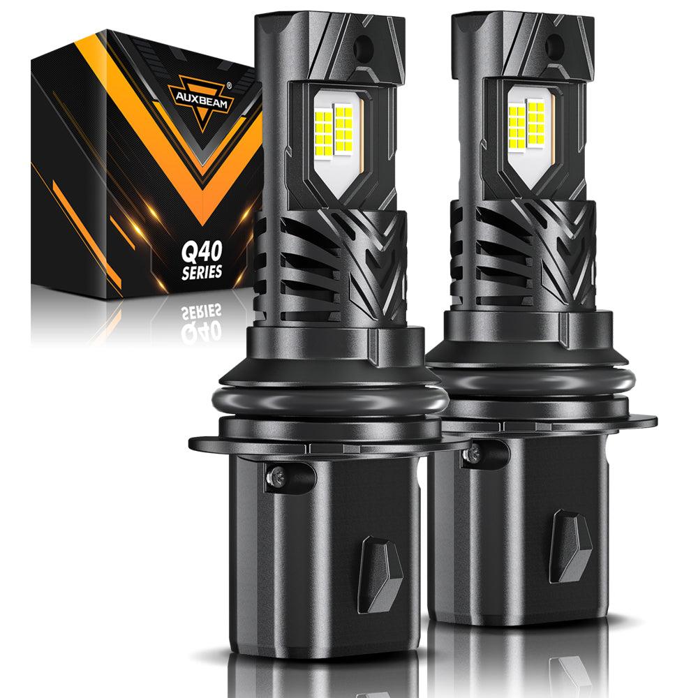 🆕Ultra-High Brightness Q40 Series 30000LM 120W LED Headlight Bulbs 6500K Cool White - Auxbeam  – éclairage LED auto
