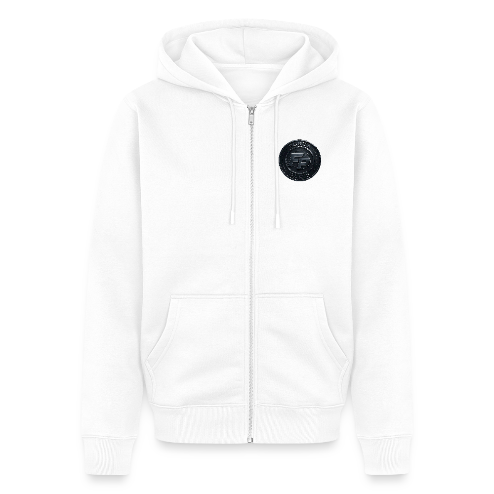 Veste à capuche Premium Homme - blanc