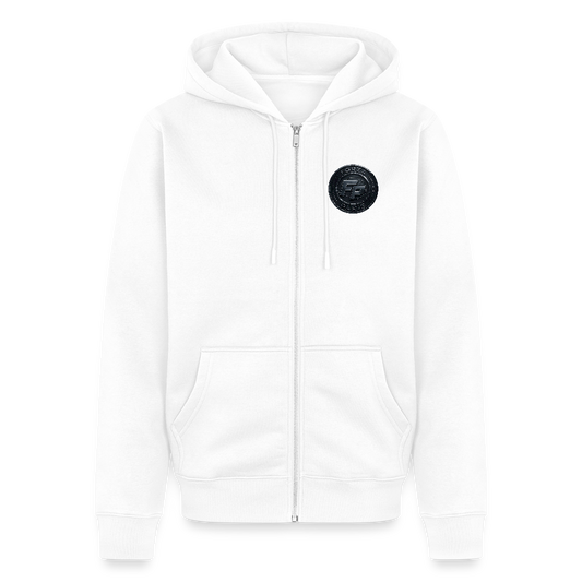 Veste à capuche Premium Homme - blanc
