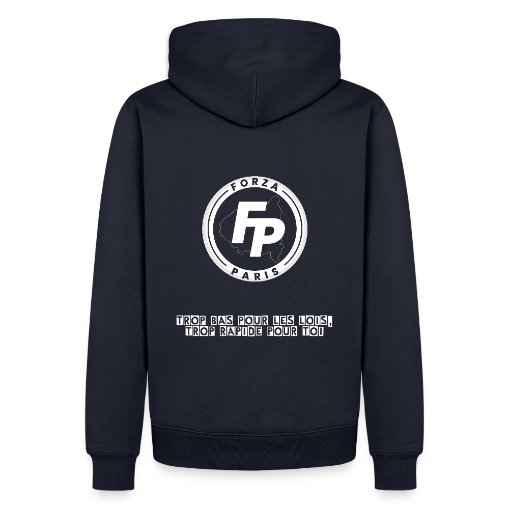 Sweat-shirt à capuche Premium pour hommes - navy