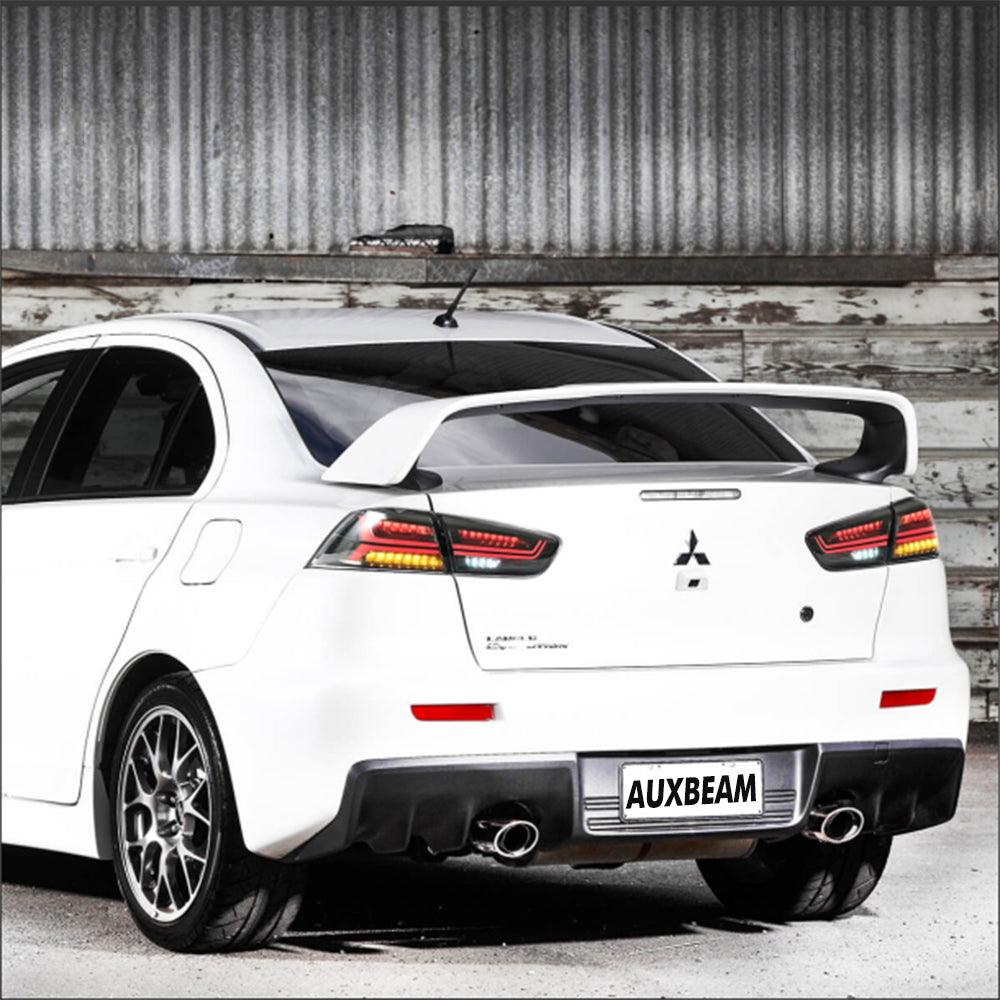 LED Tail Light Assembly With Sequential Turn Signal For 2008-2017 Mitsubishi Lancer &amp; EVO