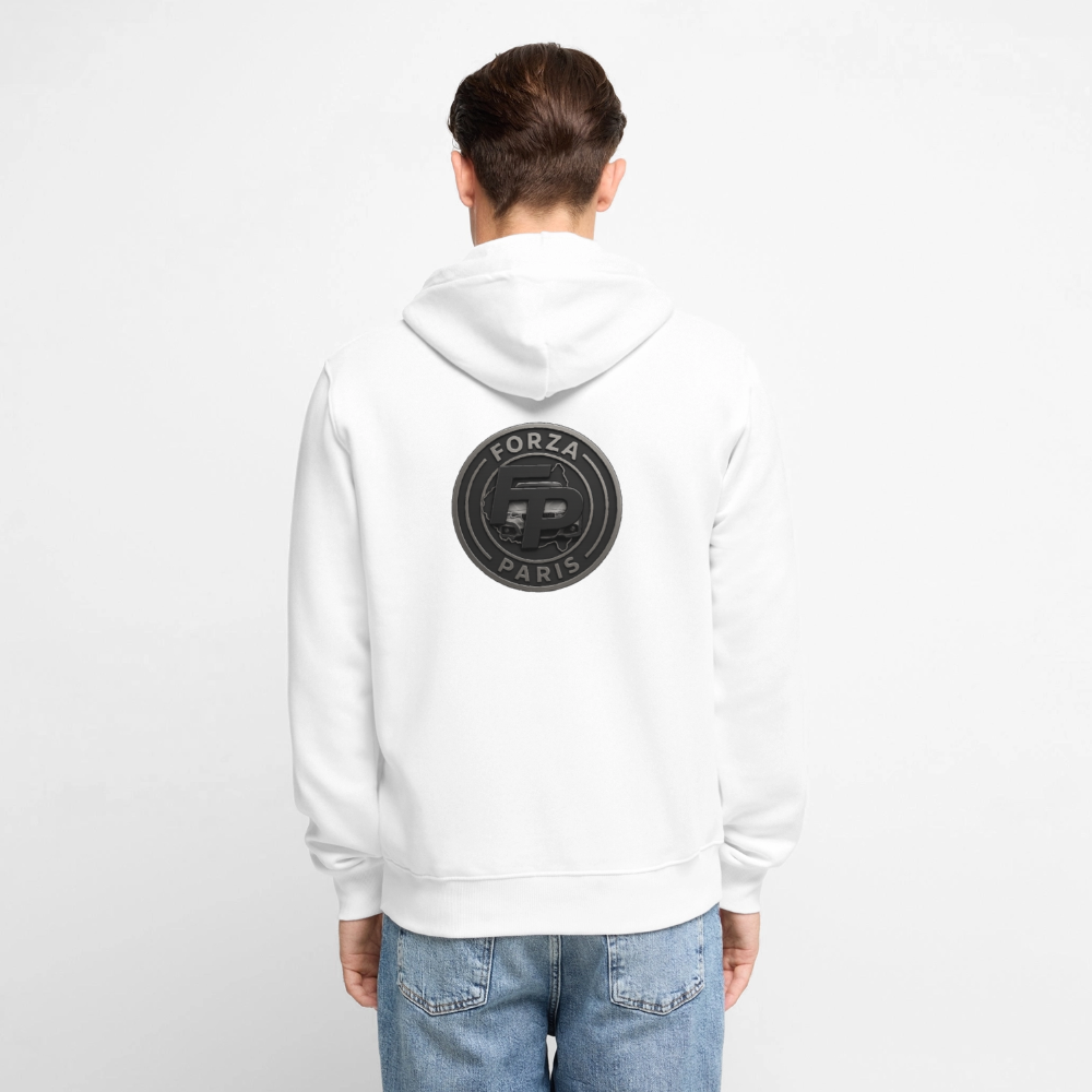 Veste à capuche Premium Homme - blanc