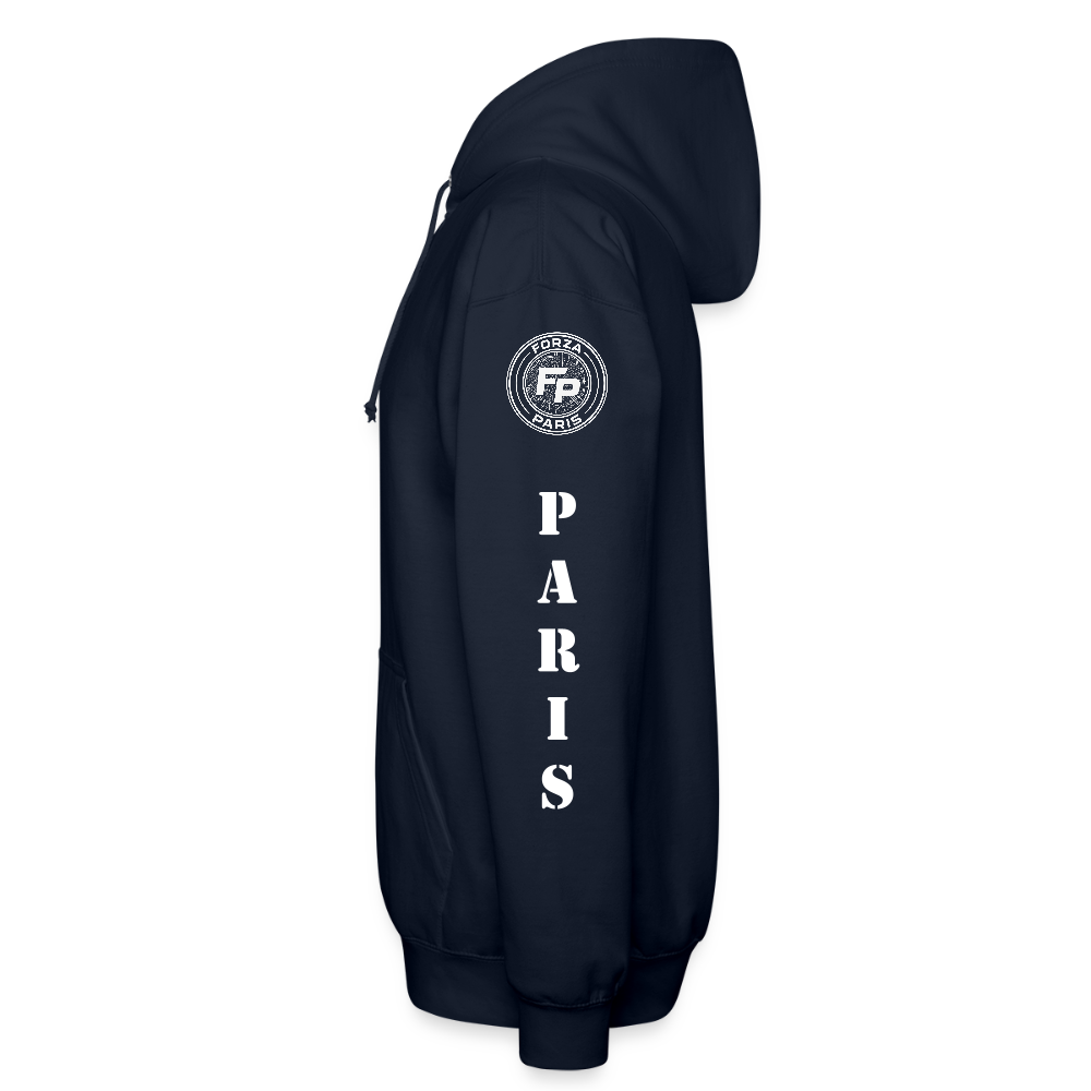 Veste à capuche unisexe - marine