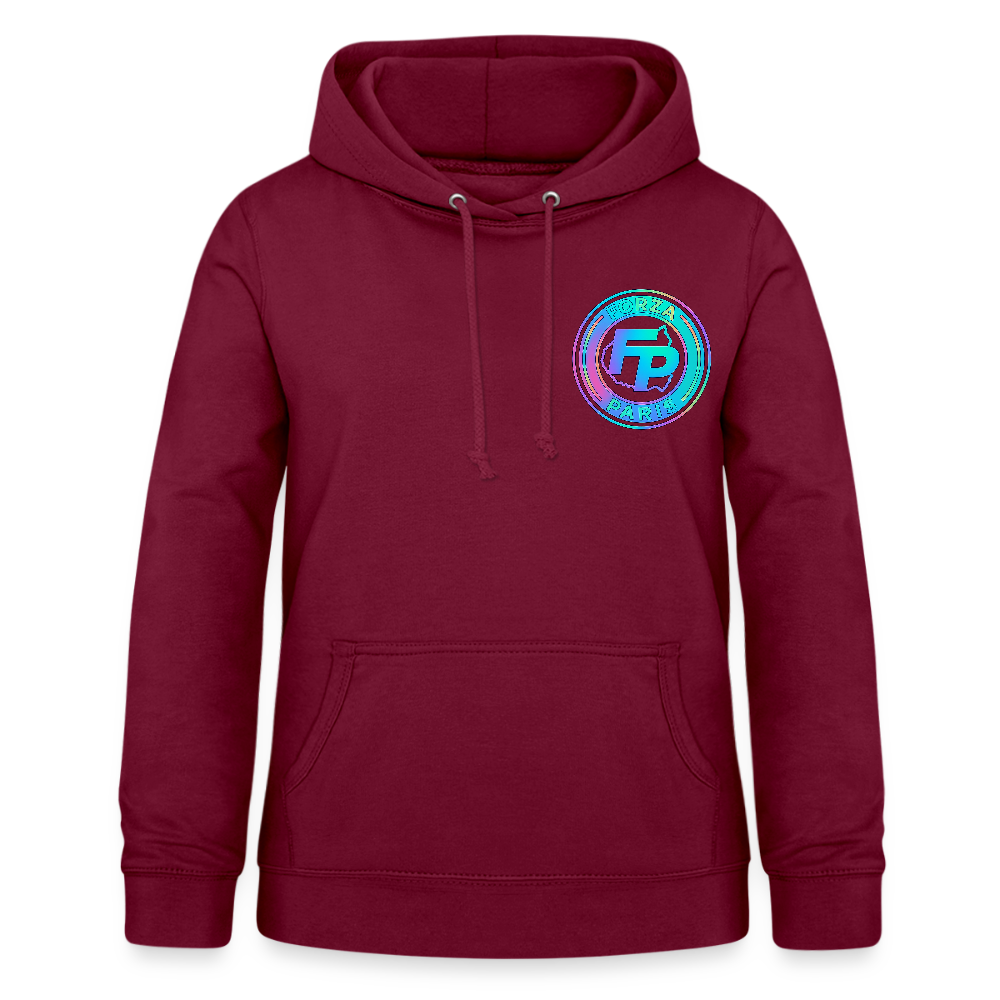 Sweat à capuche Femme - bordeaux