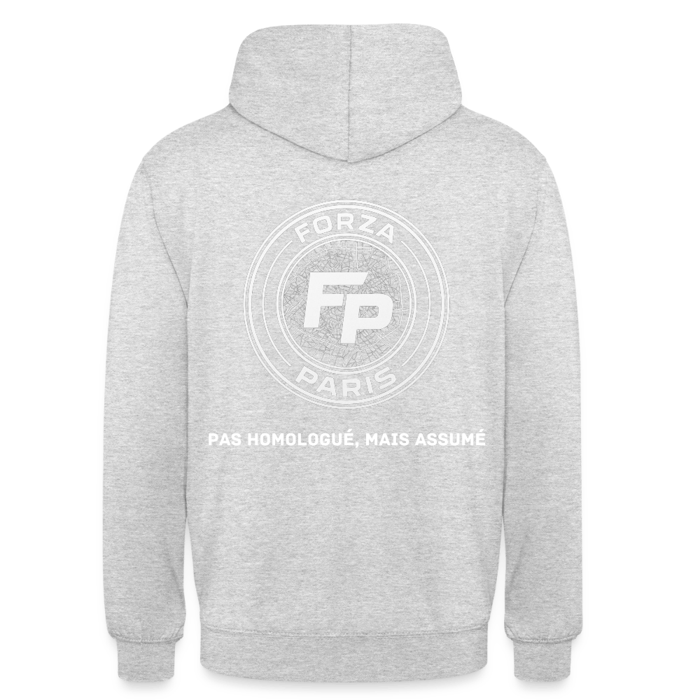 Sweat-shirt à capuche unisexe - FORZA - PARIS