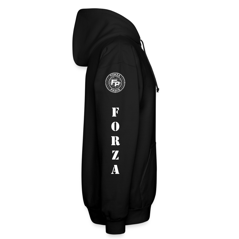 Veste à capuche unisexe - noir