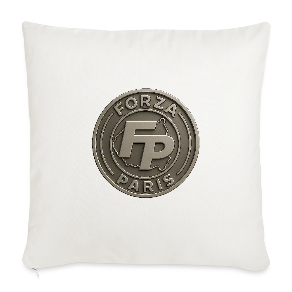 Housse de coussin décorative 45 x 45 cm - blanc nature