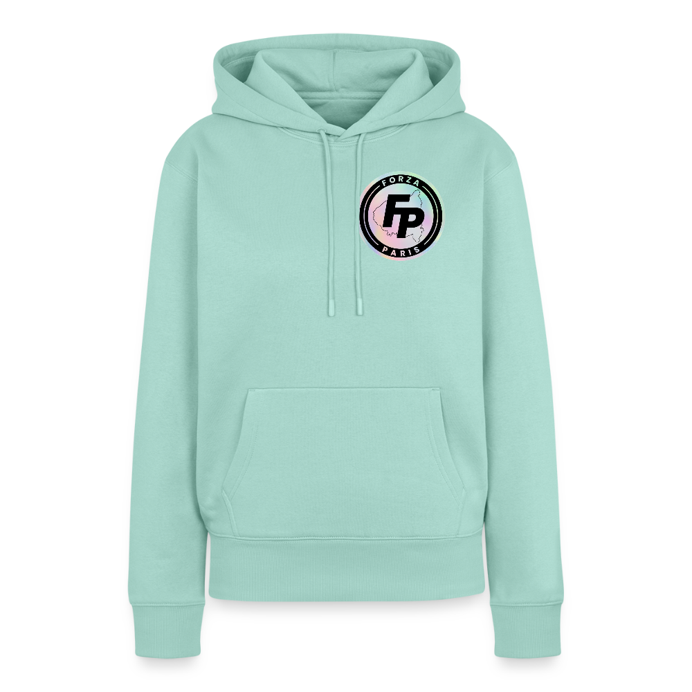 Sweat-shirt à capuche Premium pour femmes - menthe 