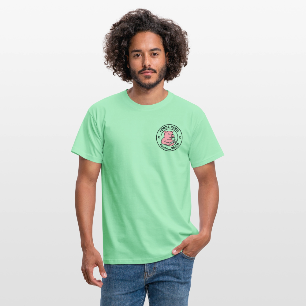 T-shirt Homme - vert menthe
