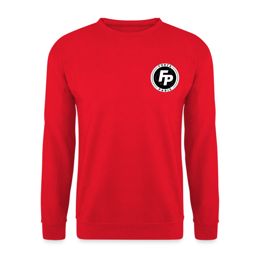 Sweat-shirt Unisex - rouge