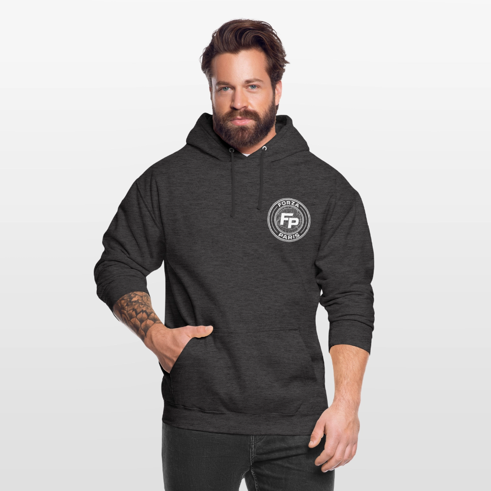 Sweat-shirt à capuche unisexe - charbon