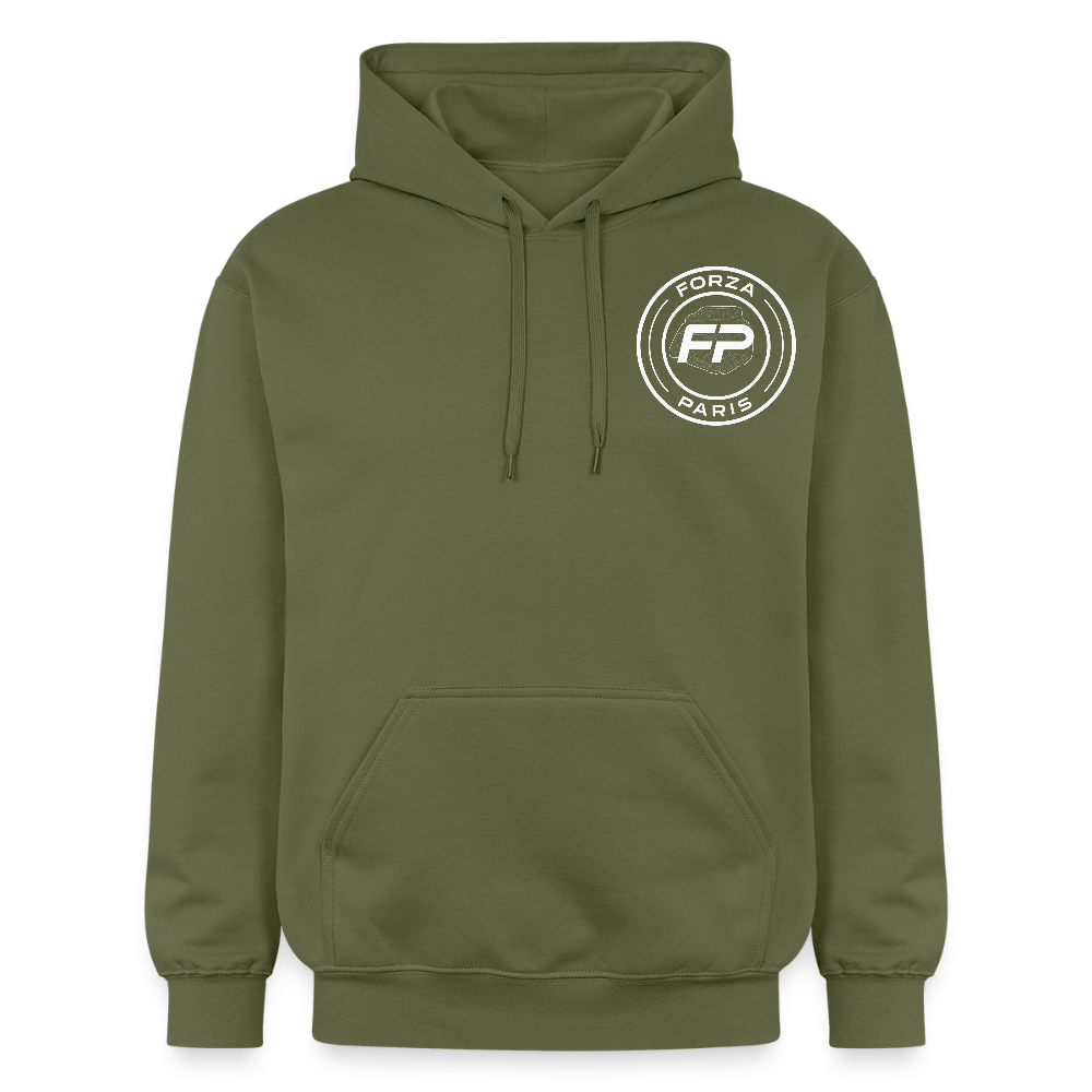 Sweat à capuche Softstyle® Gildan Unisexe - vert militaire