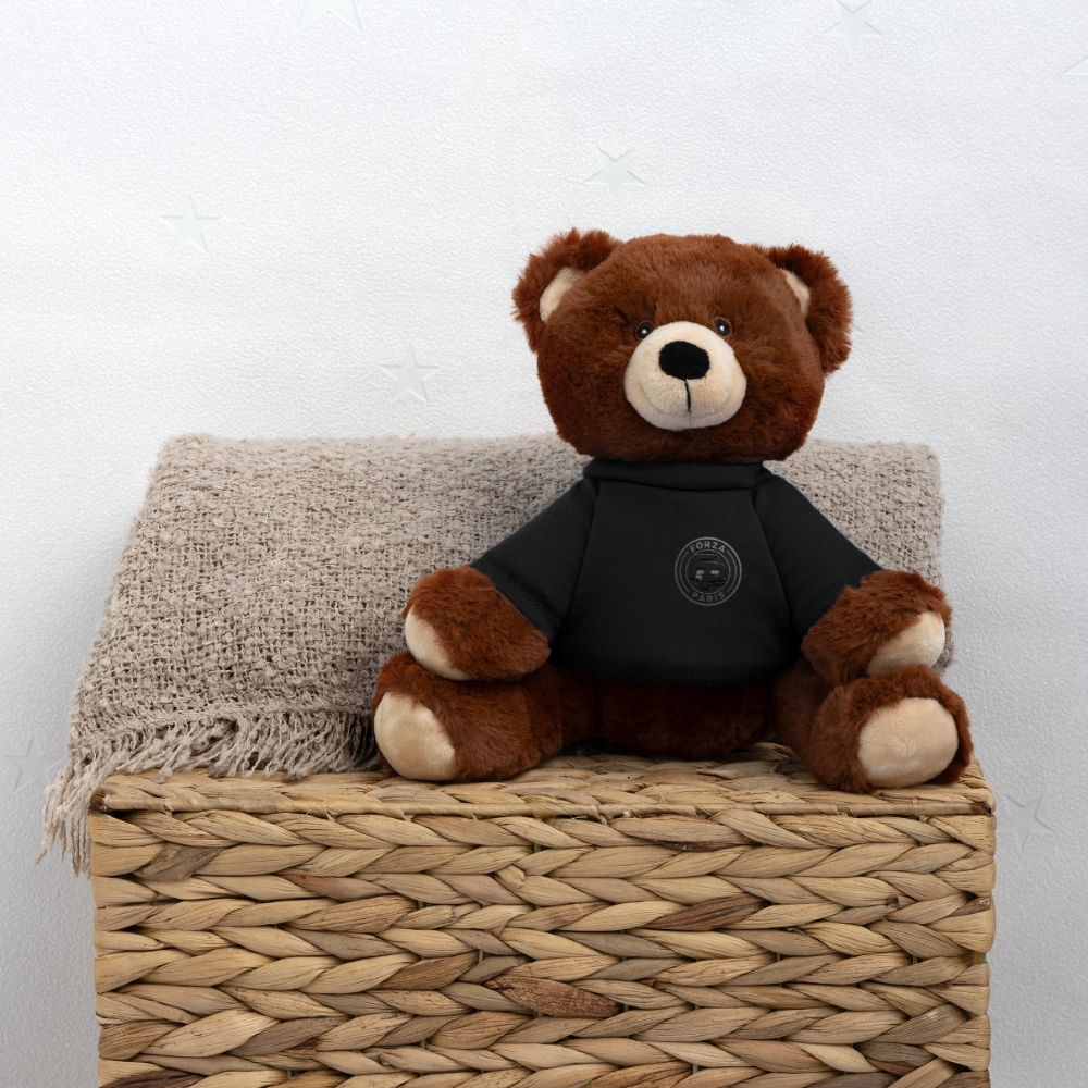 Nounours RecycelBär® marron - noir