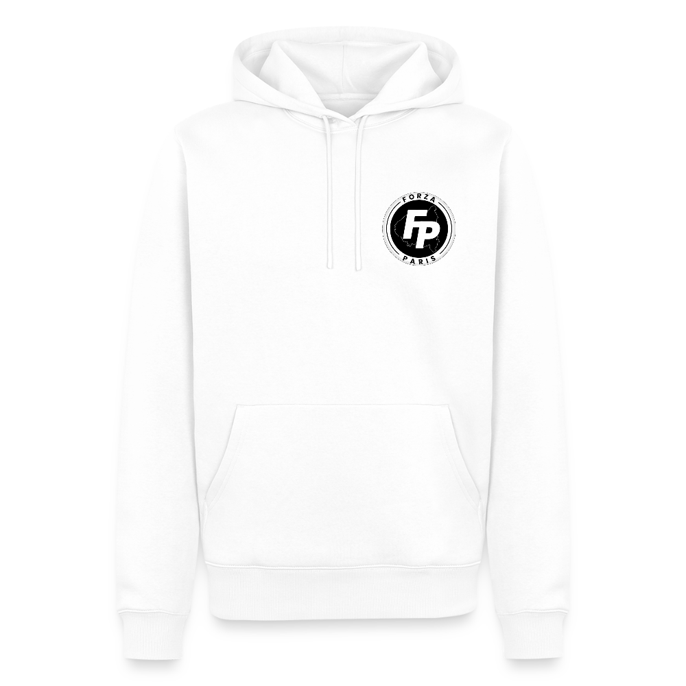 Sweat-shirt à capuche Premium pour hommes - white