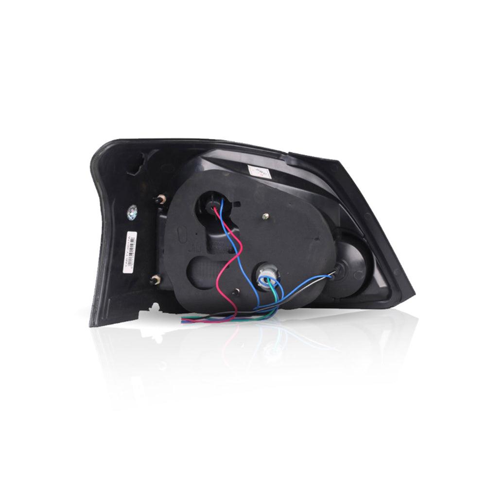 LED Tail Lights Assembly With Amber Turn Signal For 2005-2013 Toyota Vios/Yaris 2th Gen (Ncp93) Sedan