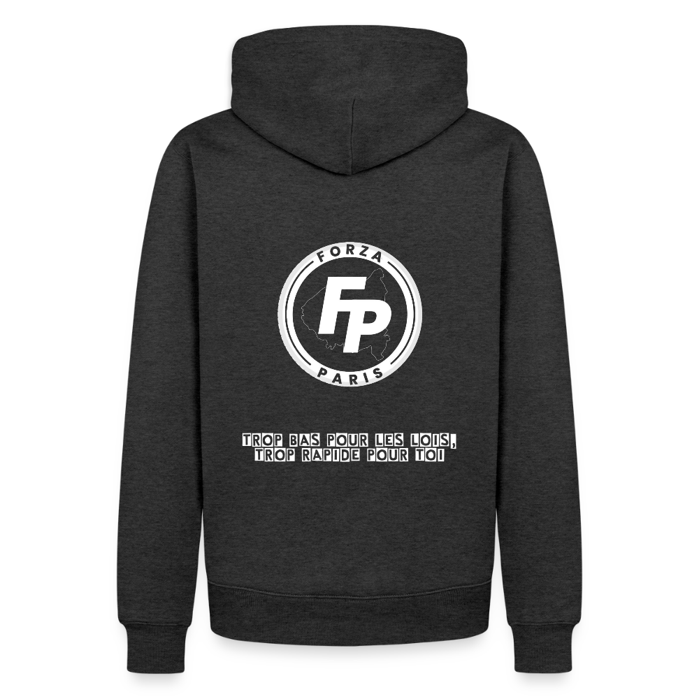 Sweat-shirt à capuche Premium pour hommes - heather anthracite