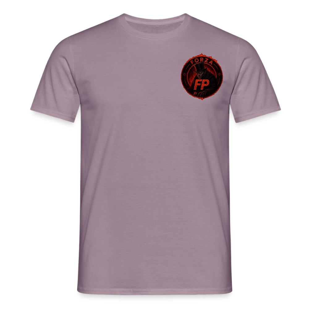 Men's T-Shirt - purple-grey 