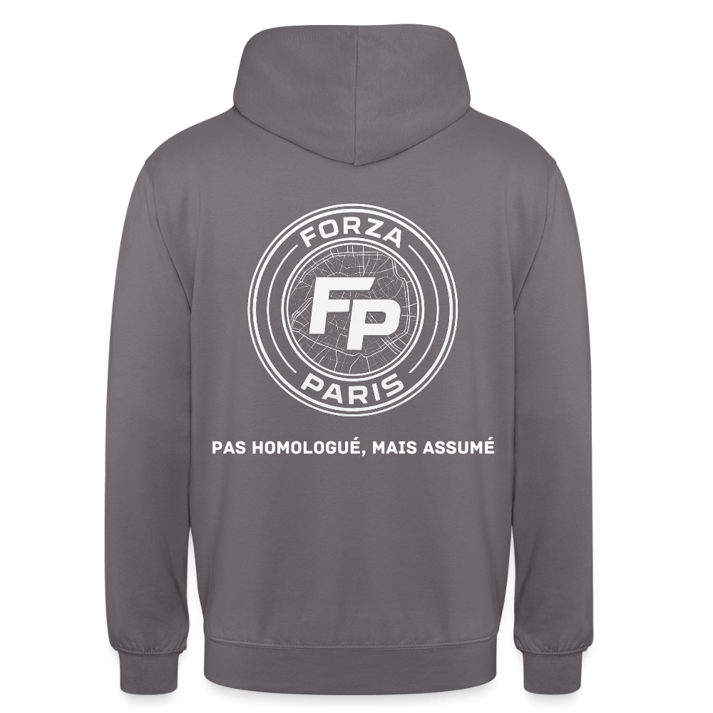 Sweat-shirt à capuche unisexe - FORZA - PARIS