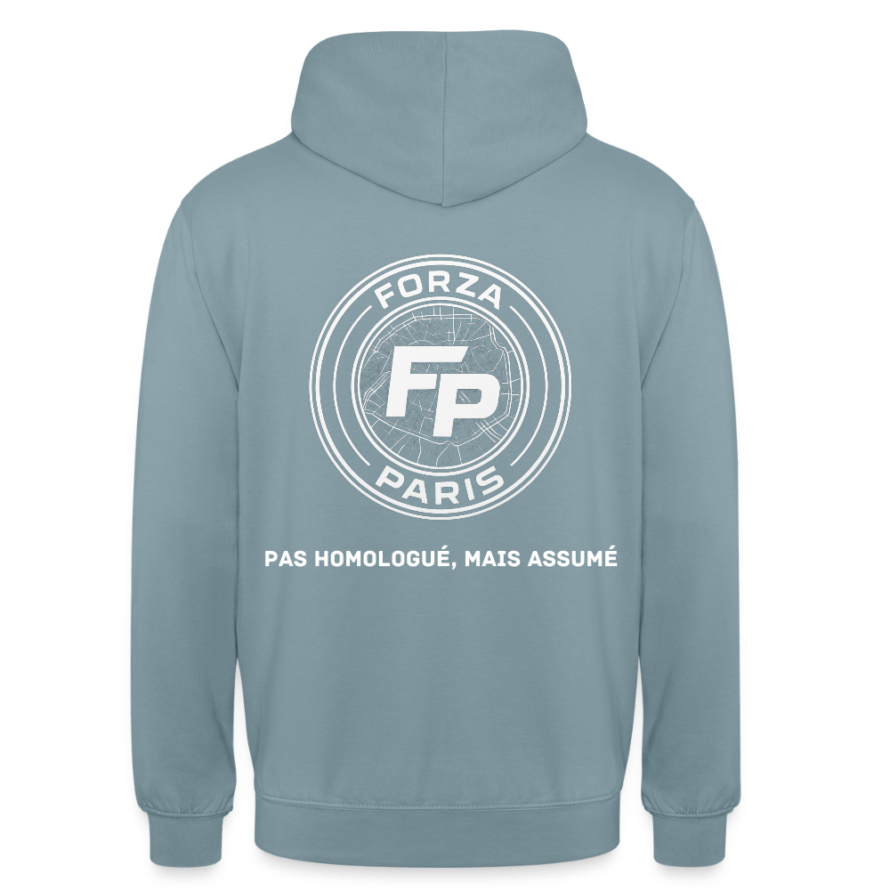 Sweat-shirt à capuche unisexe - FORZA - PARIS