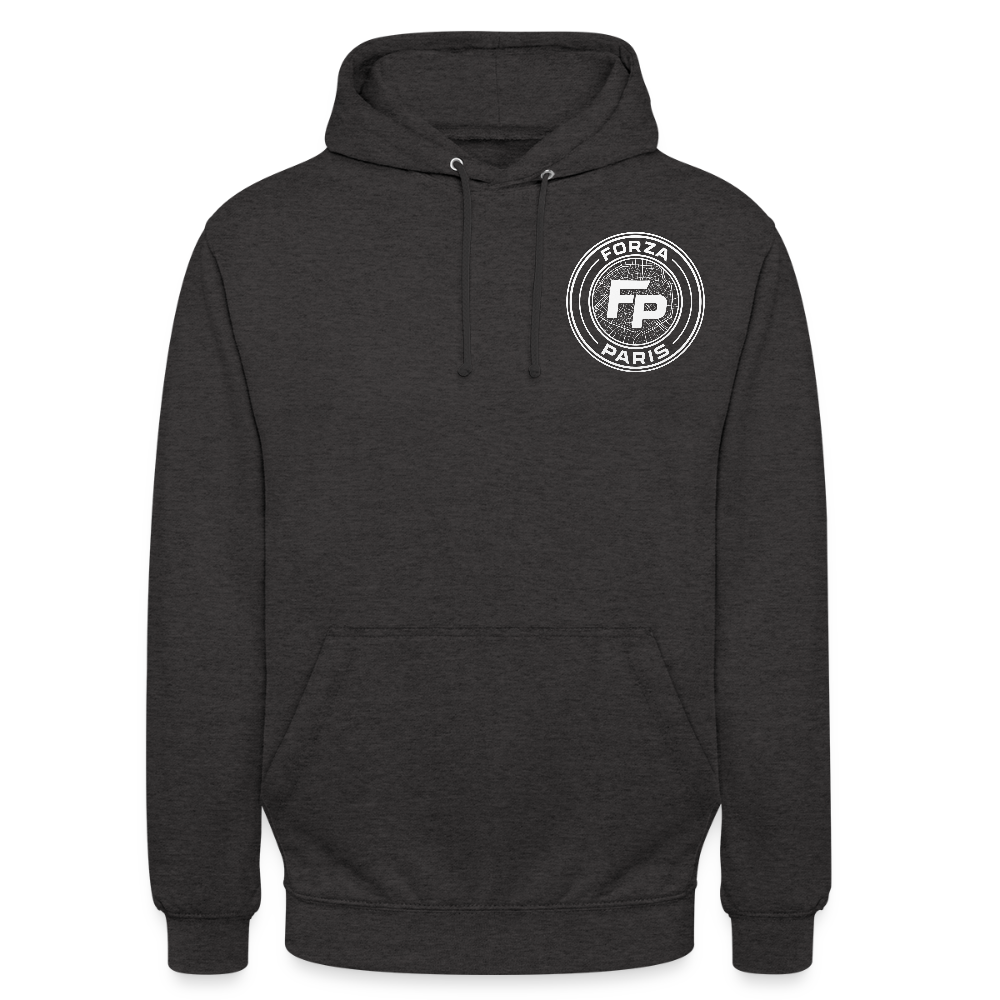 Sweat-shirt à capuche unisexe - charbon