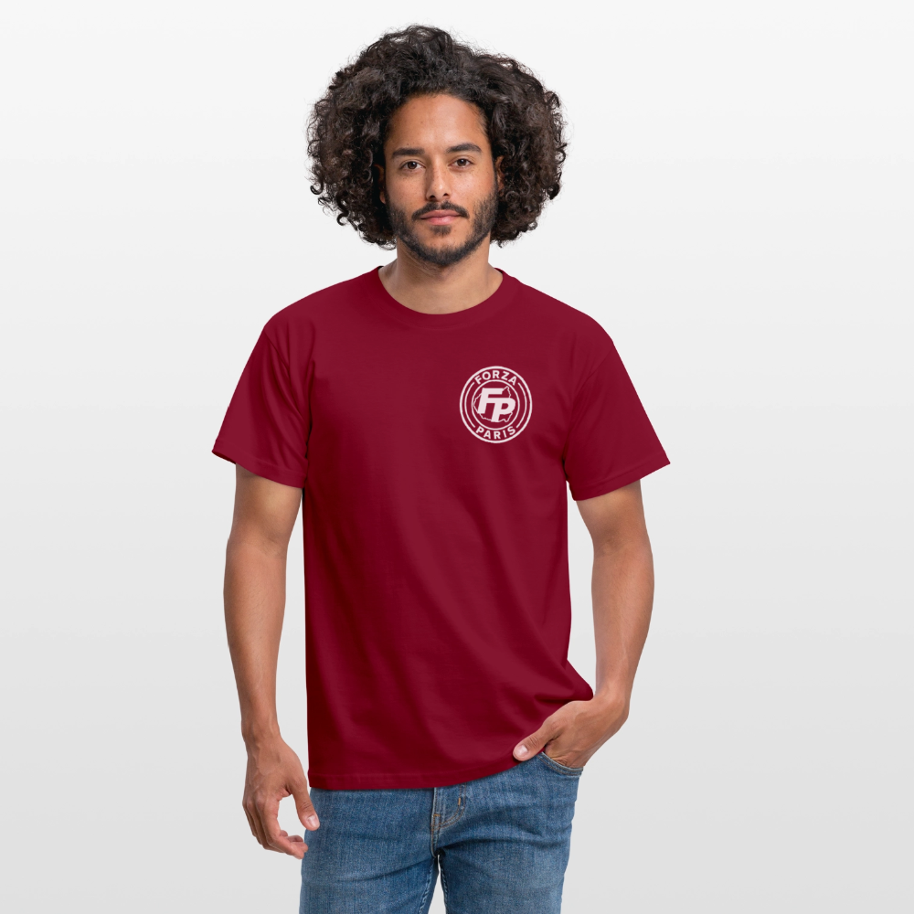 T-shirt Homme - rouge brique