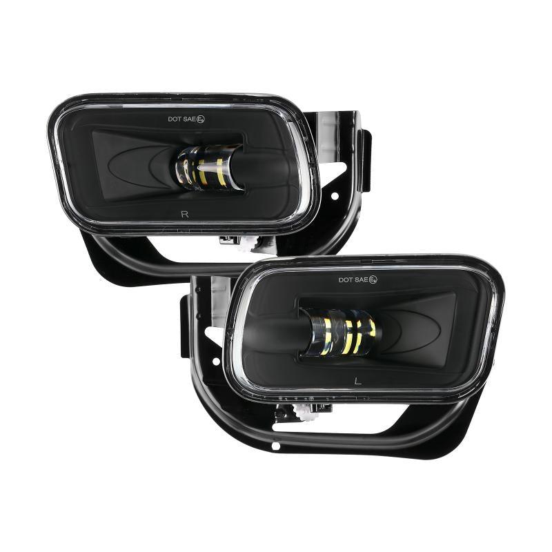 (2pcs/set) 36W LED Fog Light for Dodge Ram 1500 2009-2012 Dodge Ram 2500/3500 2010-2018 (Black)