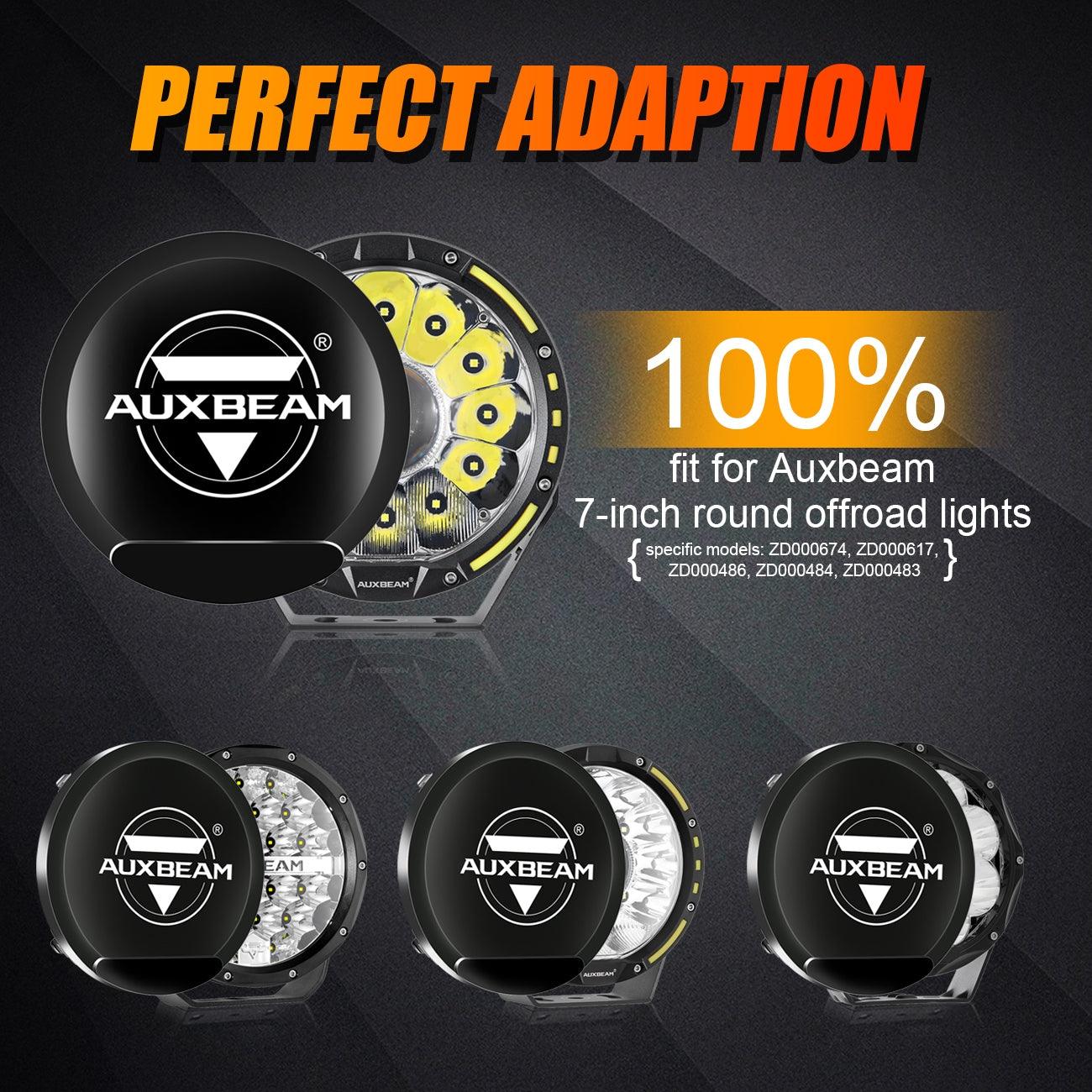 (2pcs/set) 7 Inch 230W 33332LM 360-PRO Series LED Driving Lights+Amber/Black Covers(Optional) for ATV UTV SIDE BY SIDE 4X4 - Auxbeam  – éclairage LED auto