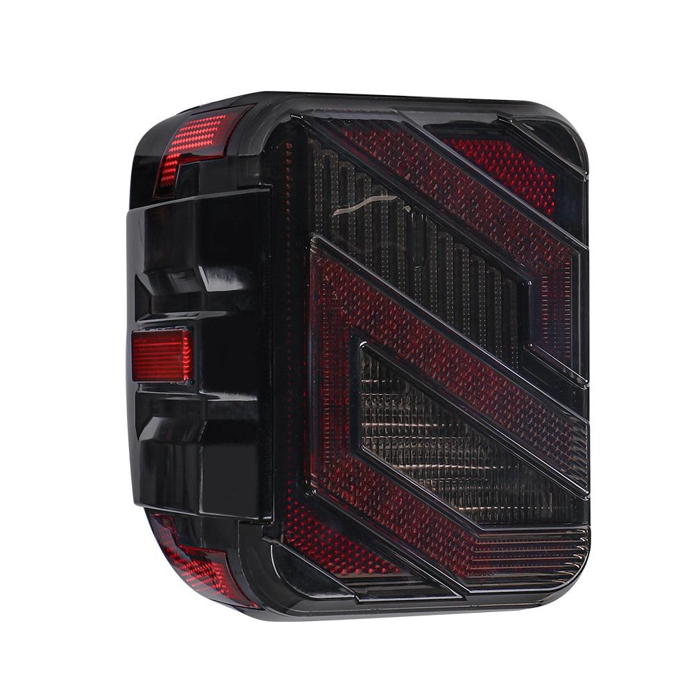Tail Lights Compatible with Jeep Gladiator JT 2020-2024 Unique S Shaped Design