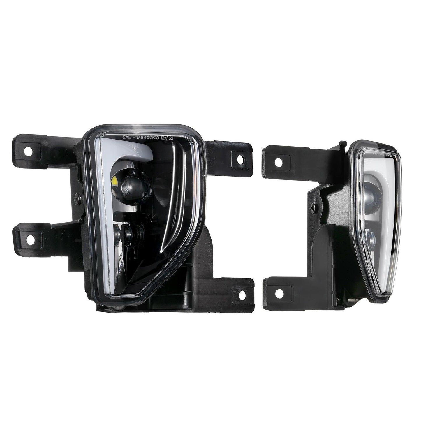 مصابيح ضباب LED DOT بقوة 45 واط (قطعتان/مجموعة) لسيارة سيلفرادو 1500