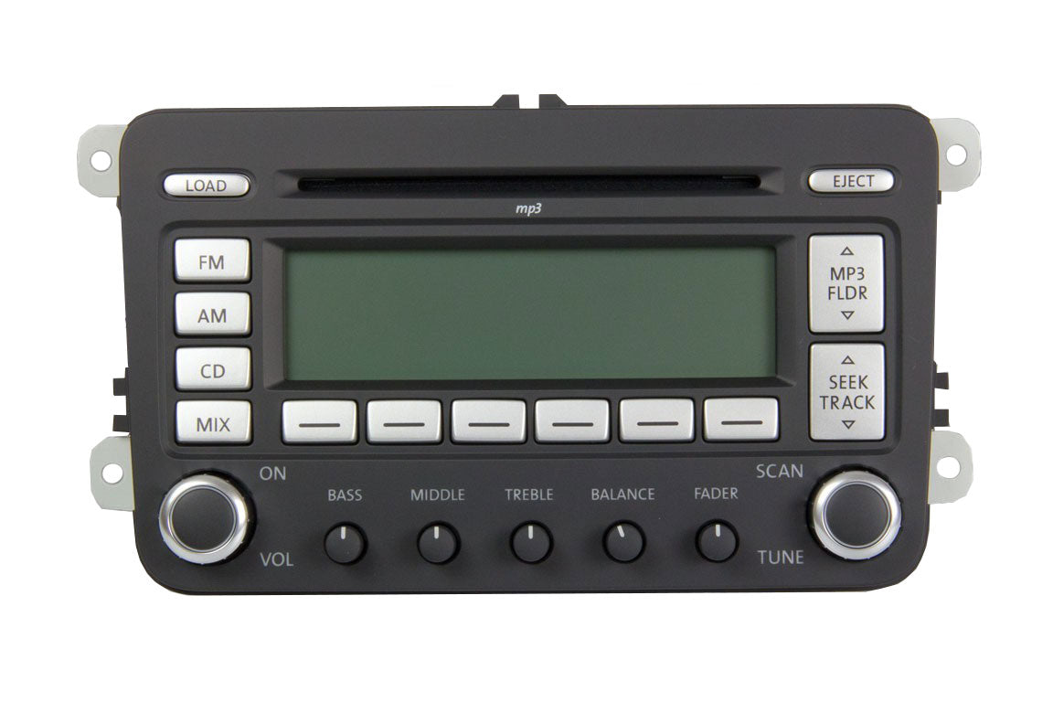 VW U.S. Premium 7 Radio MP3 6 disc CD changer NEW