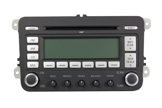 VW U.S. Premium 7 Radio MP3 6 disc CD changer NEW