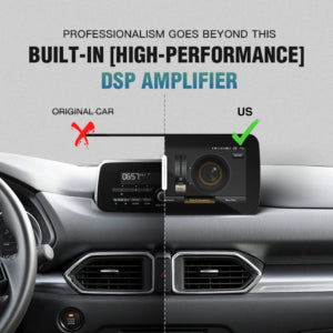 10.25” Android 13 With Optical/Coaxial Outputs and Built-in DSP Single/Dual System – Mazda Hi-Fi Sound Quality Head Unit