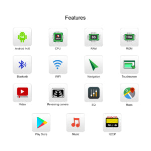 Android 14 8+128G auto wireless carplay decoder box For Mercedes Benz NTG6.0 A B E CLA GLA GLE GLC GLB Class 2019 – 2024 Touch Interface GPS