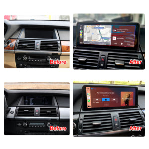 10.25″ Wireless CarPlay Android Auto For BMW X5 X6 E70 E71 E72 2007-2013 CCC CIC GPS Navigation Head Unit Car Dvd Player