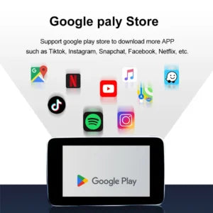 Android 13 8G+128G CarPlay AI Box 8-Core 6125 CPU Wireless CarPlay Android Auto Netflix YouTube Car AI Box Strong WiFi Bluetooth Voice Assistant