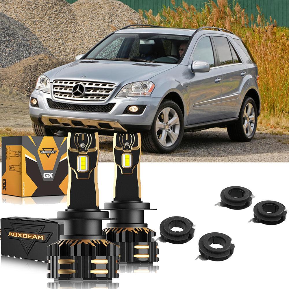For 2009-2010 Mercedes Benz ML350 H7 LED Headlight Bulbs - Auxbeam  – éclairage LED auto