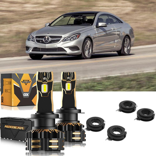 For 2014 Mercedes Benz E350 Coupe 4matic H7 LED Headlight Bulbs - Auxbeam  – éclairage LED auto