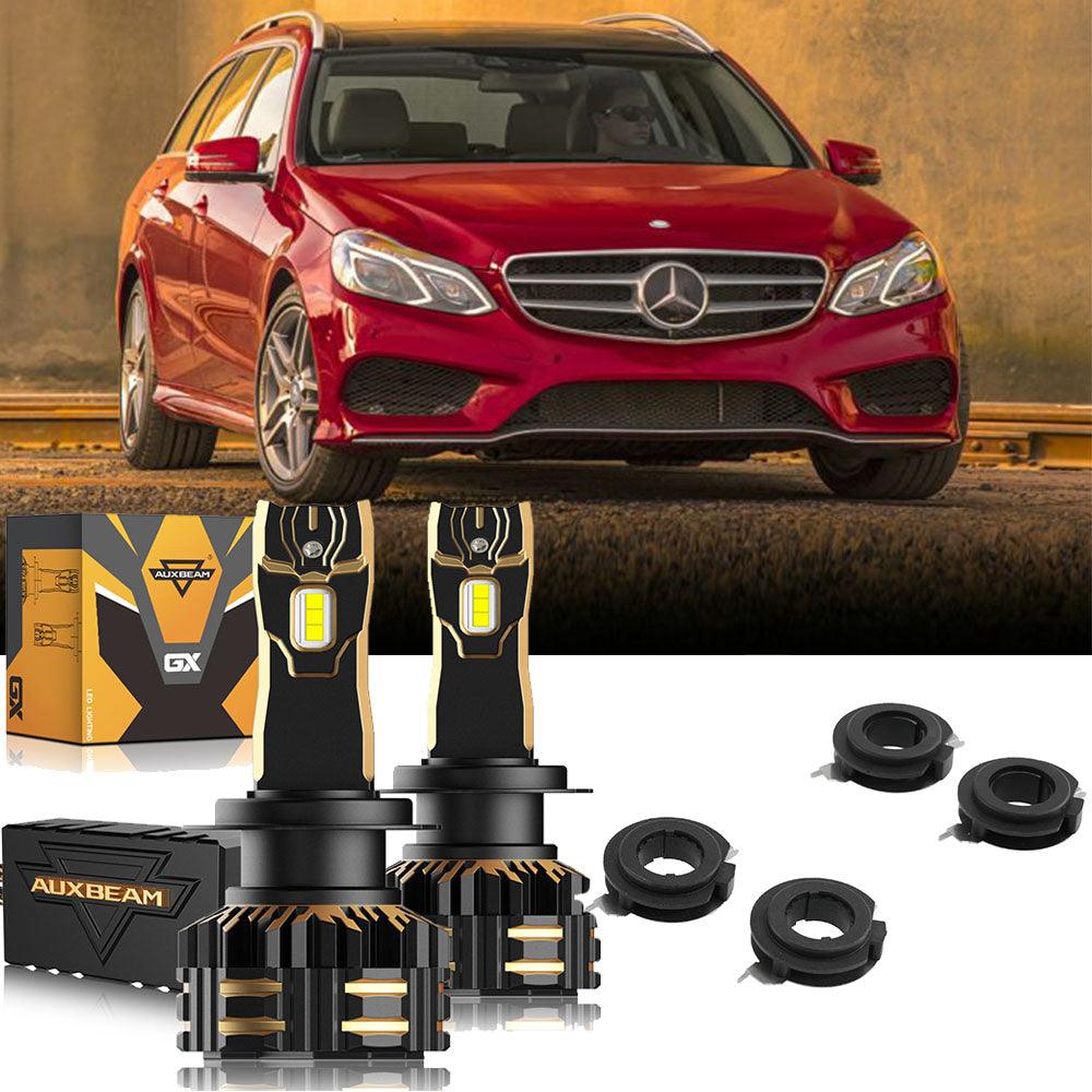For 2015-2016 Mercedes Benz E350 H7 LED Headlight Bulbs - Auxbeam  – éclairage LED auto