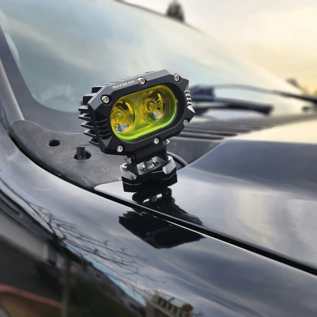 R4 Series 4 Pouces 60W LED Pods Lumière Ambre Flood Beam