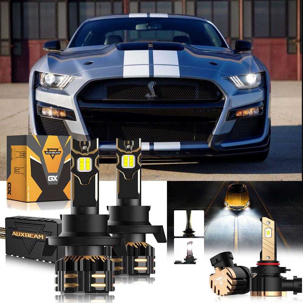 For 2005-2007 Ford Mustang GT H13 LED Headlight Bulbs - Auxbeam  – éclairage LED auto
